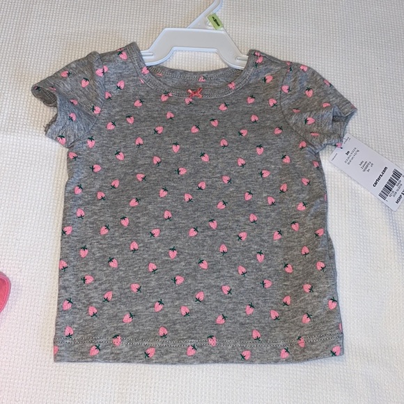 Baby Girl Carter’s 2 pieces Summer set pink and gray size 3 months - Picture 9 of 10